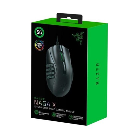 Мышь проводная Razer Naga X (RZ01-03590100-R3M1) черный
