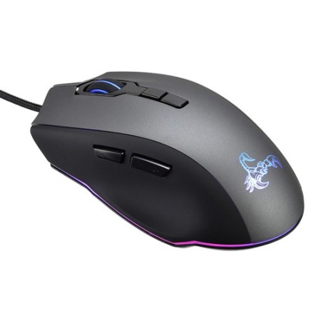 Мышь проводная Oklick 985G SCORPION (985G-SCORPION) серый