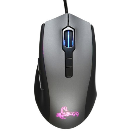 Мышь проводная Oklick 985G SCORPION (985G-SCORPION) серый