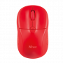 Мышь беспроводная Trust Primo Wireless красный