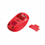 Мышь беспроводная Trust Primo Wireless красный