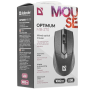 Мышь проводная Defender Optimum MB-270 (52271) черный