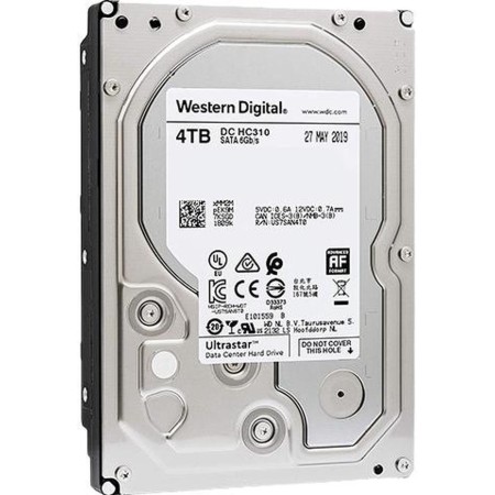 4 ТБ Жесткий диск WD Ultrastar DC HC310 (HUS726T4TALE6L4-0B36040) серый