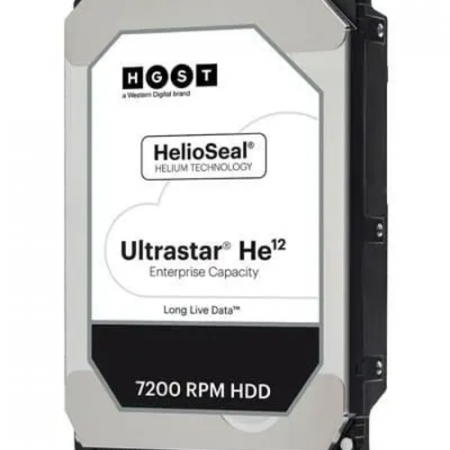 12 ТБ Жесткий диск Western Digital Ultrastar (HUH721212ALE604) серый
