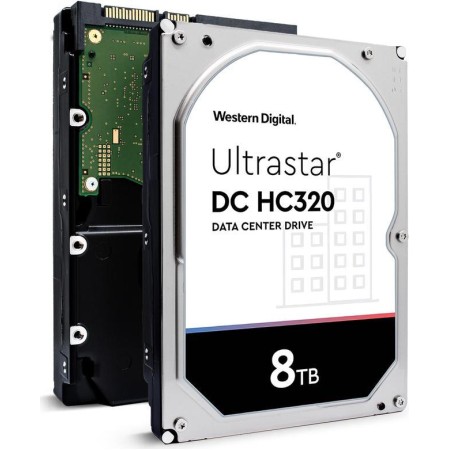 8 ТБ Жесткий диск Western Digital Ultrastar DC HC320 (HUS728T8TALE6L4) серый