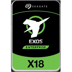 12 ТБ Жесткий диск Seagate Exos X18 (ST12000NM000J) серый