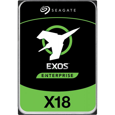 12 ТБ Жесткий диск Seagate Exos X18 (ST12000NM000J) серый