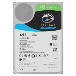 12 ТБ Жесткий диск Seagate SkyHawk ST12000VE001 серый