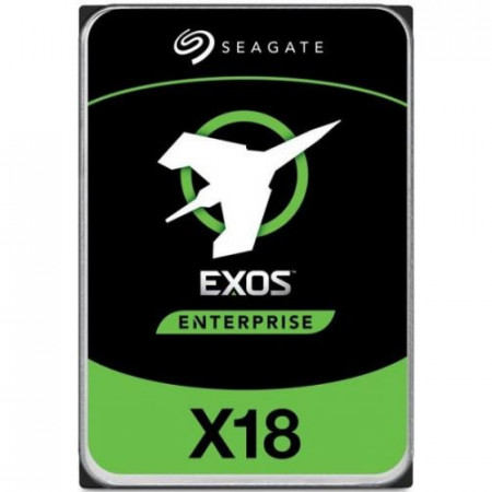 16 ТБ Жесткий диск Seagate Exos X18 (ST16000NM000J) черный