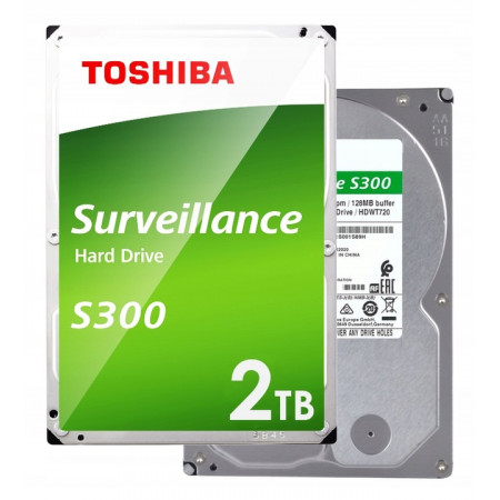 2 ТБ Жесткий диск Toshiba S300 (HDWT720UZSVA) серый