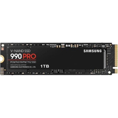 1 ТБ SSD диск Samsung 990 PRO (MZ-V9P1T0BW) черный