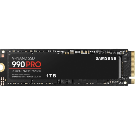 1 ТБ SSD диск Samsung 990 PRO (MZ-V9P1T0BW) черный