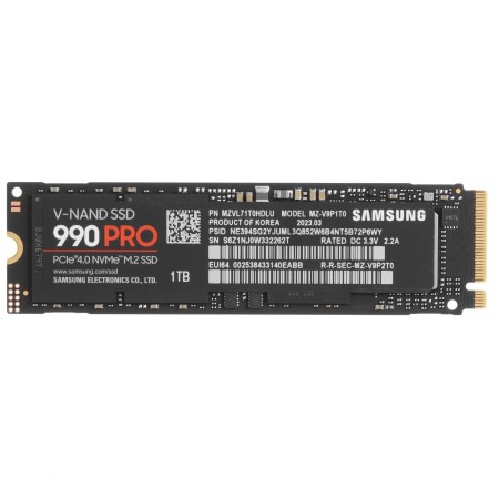 1 ТБ SSD диск Samsung 990 PRO (MZ-V9P1T0BW) черный