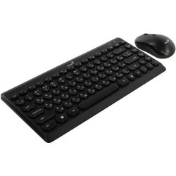 Клавиатура + мышь беспроводная Luxemate Q8000 черный