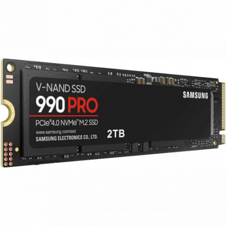 2 ТБ SSD диск Samsung 990 PRO (MZ-V9P2T0BW) черный