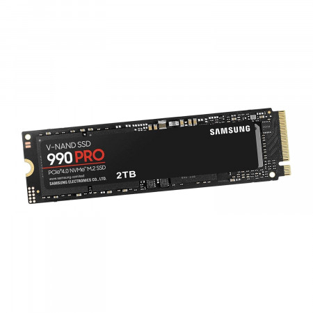 2 ТБ SSD диск Samsung 990 PRO (MZ-V9P2T0BW) черный