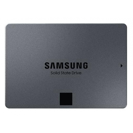 2 ТБ SSD диск Samsung 870 QVO (MZ-77Q2T0BW) серый