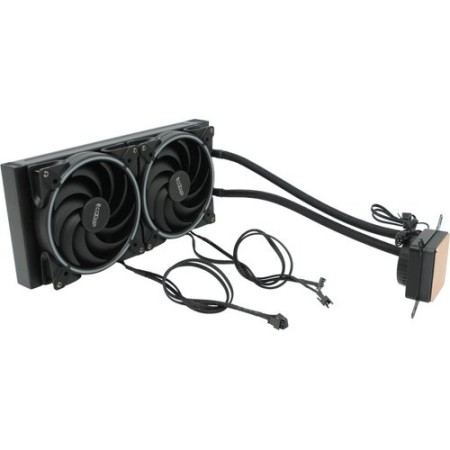 Система водяного охлаждения PCCooler CORONA AH280C FRGB черный