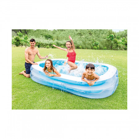 Бассейн надувной INTEX Swim Center Family 56483NP (262х175х56 см) белый