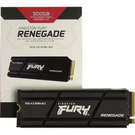 500 ГБ SSD диск Kingston FURY Renegade (SFYRSK/500G) черный