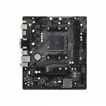 Материнская плата ASRock A520M-HVS (4710483932311) черный