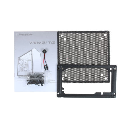 Корпус Thermaltake View 21 TG (CA-1I3-00M1WN-00) черный