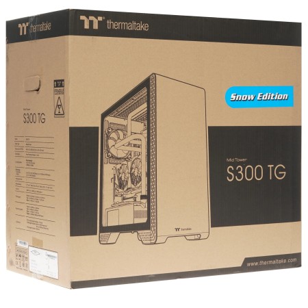 Корпус Thermaltake S300 TG Snow (CA-1P5-00M6WN-00) белый