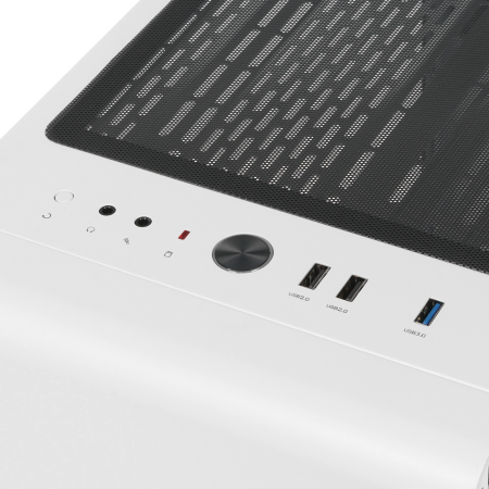 Корпус Thermaltake S300 Tempered Glass Snow Edition (CA-1P5-00M6WN-00) белый