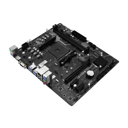 Материнская плата Biostar A520MH черный