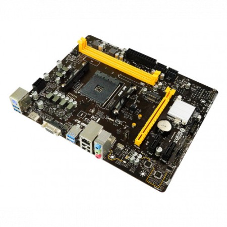 Материнская плата Biostar B450MH черный