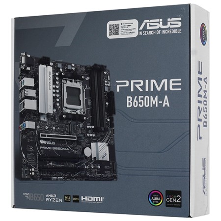 Материнская плата ASUS PRIME B650M-A черный