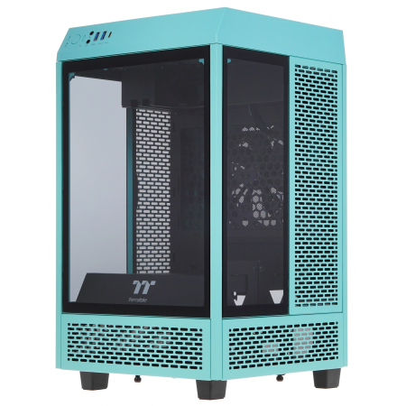 Корпус Thermaltake The Tower 100 Turquoise (CA-1R3-00SBWN-00) бирюзовый