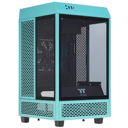 Корпус Thermaltake The Tower 100 Turquoise (CA-1R3-00SBWN-00) бирюзовый