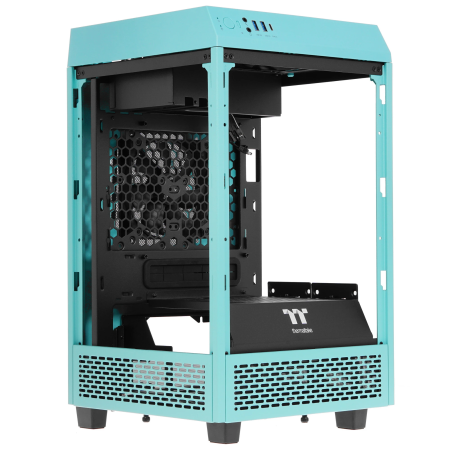 Корпус Thermaltake The Tower 100 Turquoise (CA-1R3-00SBWN-00) бирюзовый