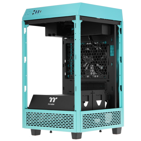 Корпус Thermaltake The Tower 100 Turquoise (CA-1R3-00SBWN-00) бирюзовый