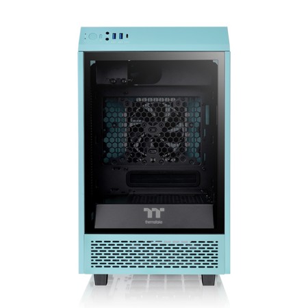 Корпус Thermaltake The Tower 100 Turquoise (CA-1R3-00SBWN-00) бирюзовый
