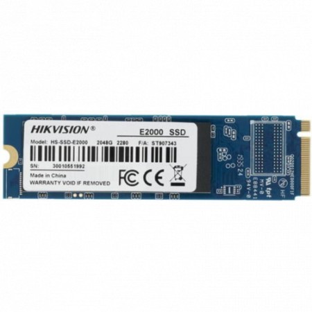 2 ТБ SSD диск Hikvision E2000 (HS-SSD-E2000/2048G) красный
