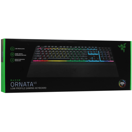 Клавиатура проводная Razer Ornata V3 (RZ03-04460800-R3R1) черный