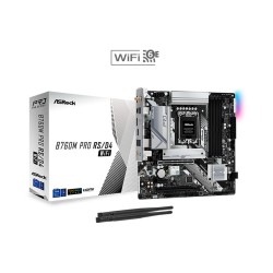 Материнская плата ASRock B760M Pro RS/D4 WiFi (90-MXBKZ0-A0UAYZ) белый