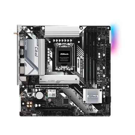 Материнская плата ASRock B760M Pro RS/D4 WiFi (4710483941719) белый