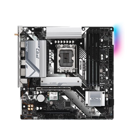 Материнская плата ASRock B760M Pro RS/D4 WiFi (4710483941719) белый