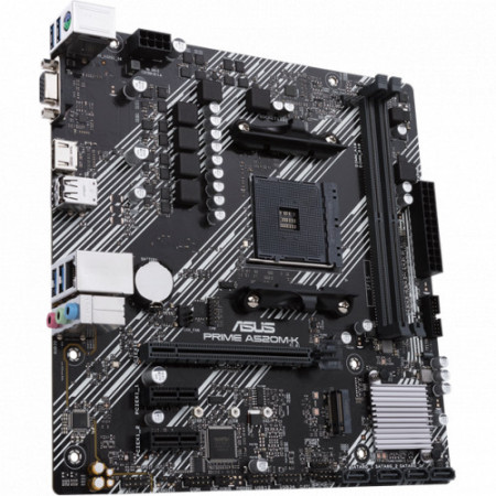 Материнская плата ASUS PRIME A520M-K черный