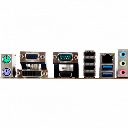 Материнская плата Biostar H410MHG черный