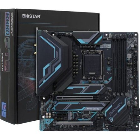 Материнская плата Biostar Racing B660GTQ черный