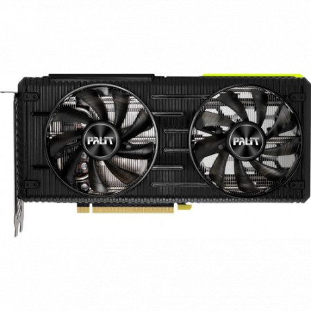 Видеокарта Palit GeForce RTX 3060 Ti DUAL OC V1 (LHR) (NE6306TS19P2-190AD) 8 Гб черный