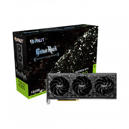 Видеокарта Palit GeForce RTX 4080 GameRock (NED4080019T2-1030G) черный