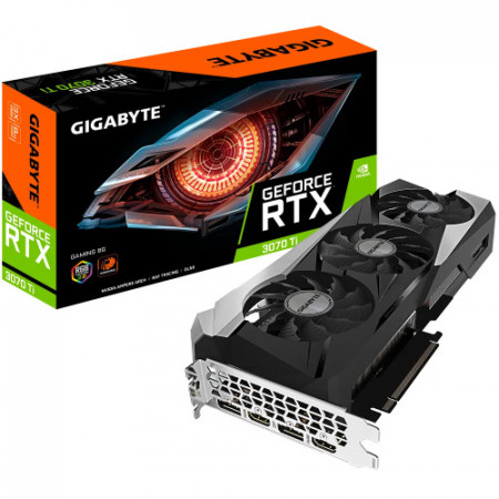Видеокарта GIGABYTE GeForce RTX 3070 Ti GAMING (GV-N307TGAMING-8GD) 8 Гб черный