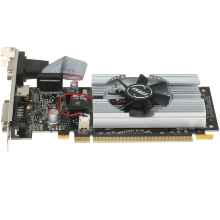 Видеокарта MSI GeForce GT 210 (N210-1GD3/LP) 1 Гб серый