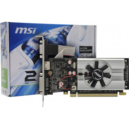 Видеокарта MSI GeForce GT 210 (N210-1GD3/LP) 1 Гб серый