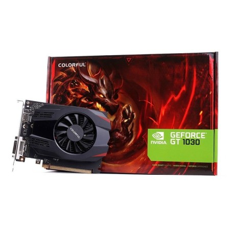 Видеокарта Colorful GT1030 V3-V (GT1030 2G V3-V) 2 Гб черный